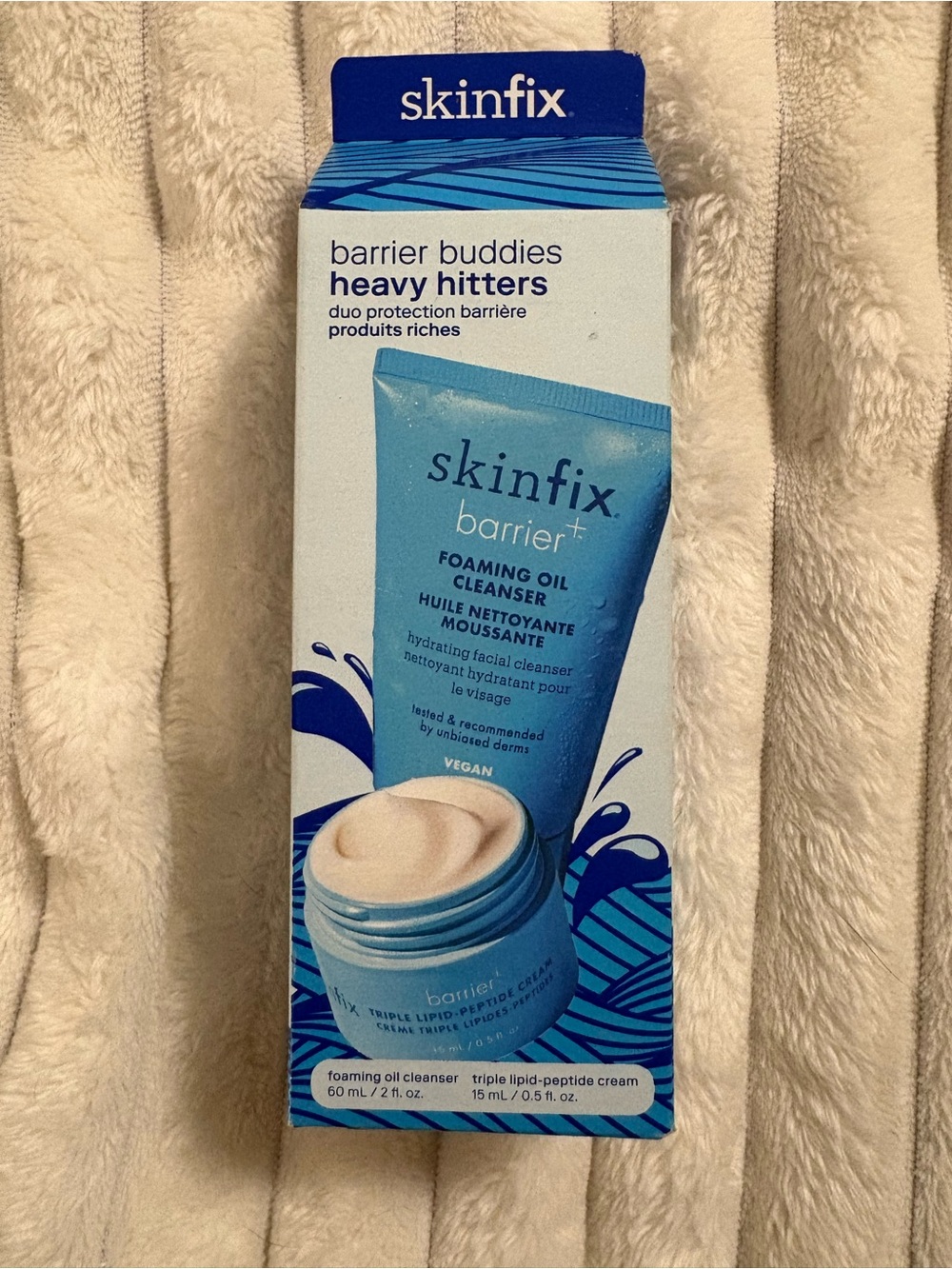 Skinfix Barrier Buddies Heavy Hitters Foaming Oil Cleanser + Triple Lipid Cream